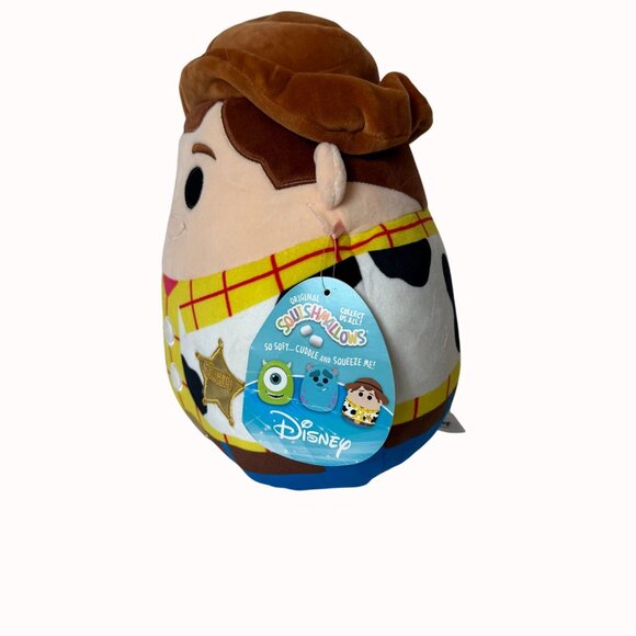 Disney Squishmallows Woody Toy Story Plush 12 inch Soft Collectible Pixar Doll - Picture 3 of 14